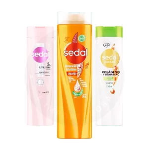 Shampoo Sedal 340 ml – Cuidado Nutritivo y Brillo para Cabello Normal a Seco