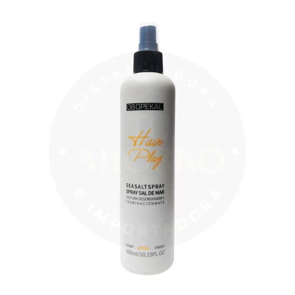 Spray Sal de Mar Obopekal 300 ml – Texturizador para Efecto Playa Natural