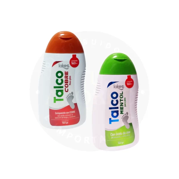 Talco para Pies Lakes 160 g – Cuidado y Frescura para los Pies