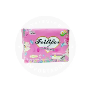 Toalla Higiénica Día con Gel Feilifor 8 u – Protección y Frescura para Uso Diario