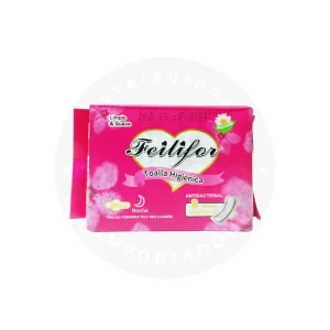 Toalla Higiénica Noche Feilifor 8 u – Protección Extra para Uso Nocturno - Red
