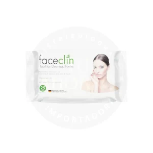 Toallitas Desmaquillantes Faceclin 25 u – Limpieza Facial Profunda y Suave