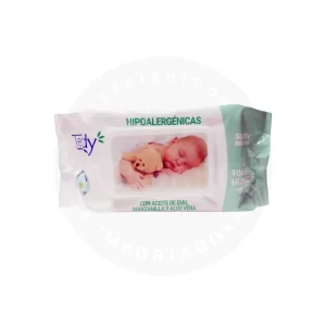 Toallitas Húmedas con Tapa Teddy – Cierre Práctico y Limpieza Eficiente