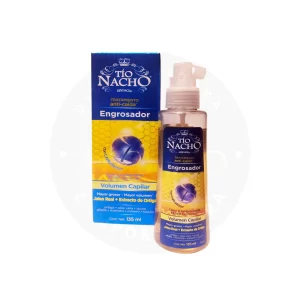 Tratamiento Anticaída Tío Nacho 135 ml – Engrosador Capilar con Jalea Real y Romero