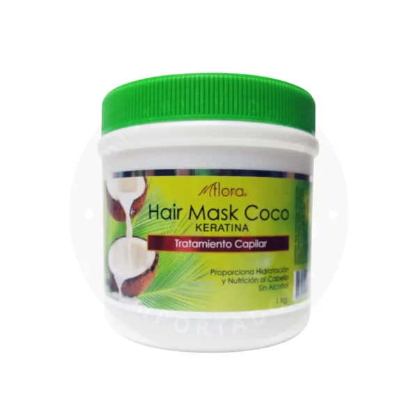 Tratamiento Capilar MFlora 1 kg – Coco Nutritivo y Suavizante