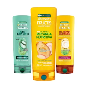 Acondicionador Fructis Garnier 350 ml – Nutrición Capilar con Ingredientes Naturales