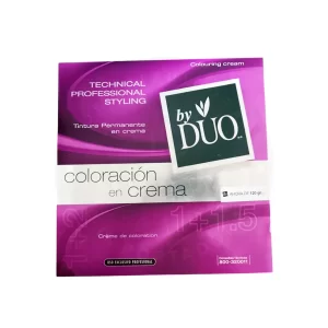 Coloración en Crema By Duo Profesional – Cobertura Total y Brillo Intenso