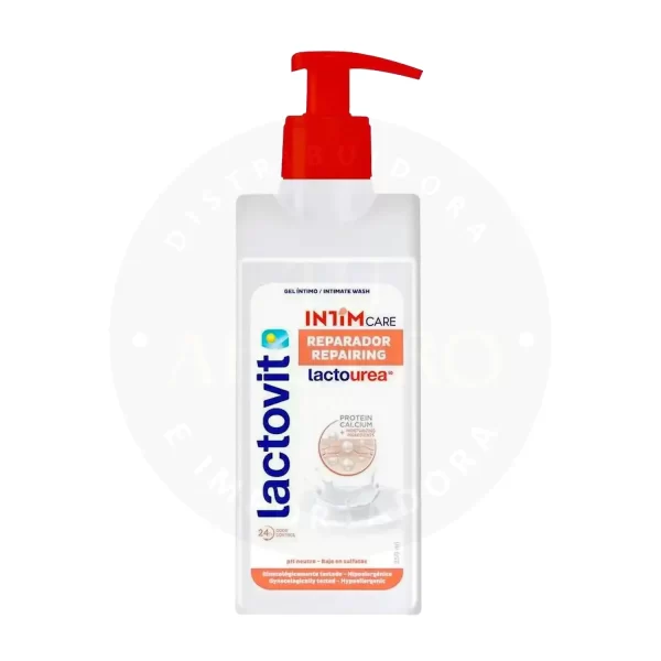 Gel Íntimo Lactovit Reparador 250 ml – Limpieza Suave con Lactourea