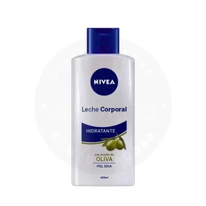 Leche Corporal Nivea Hidratante con Oliva Piel Seca 400 ml – Nutrición Profunda y Suavidad Duradera